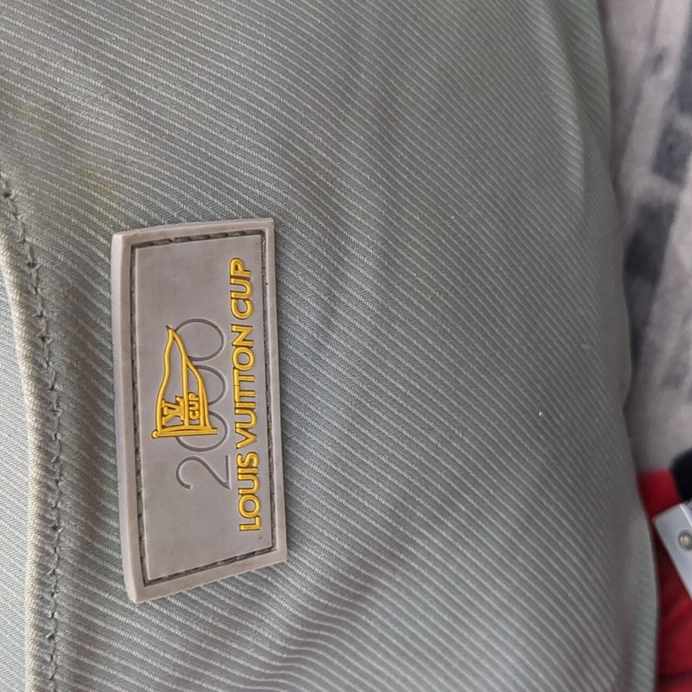 Louis VuittonLimited Edition Light Blue Nylon Tasman Reporter Bag - Picture 3 of 16
